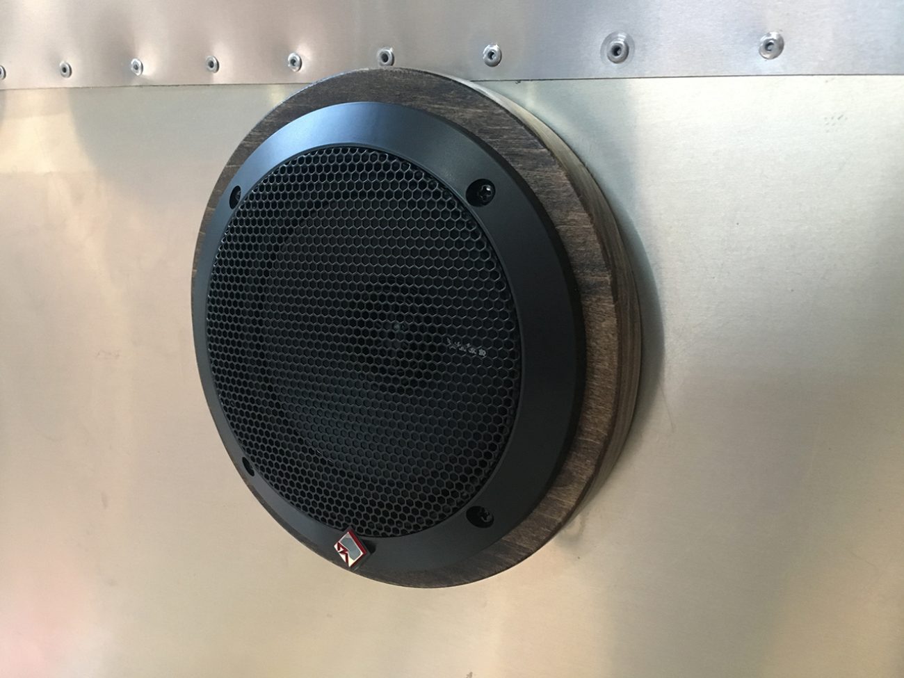 Speakers Mounted