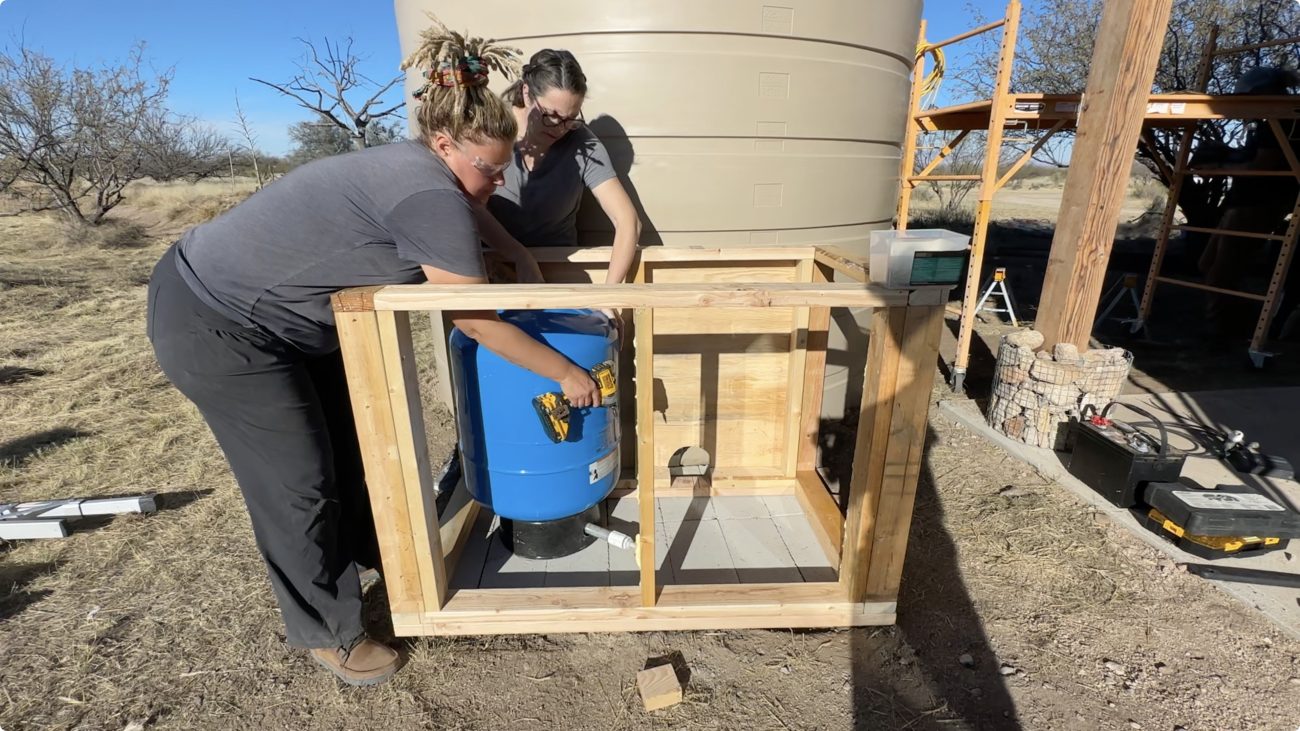 Ss pumphouse frame