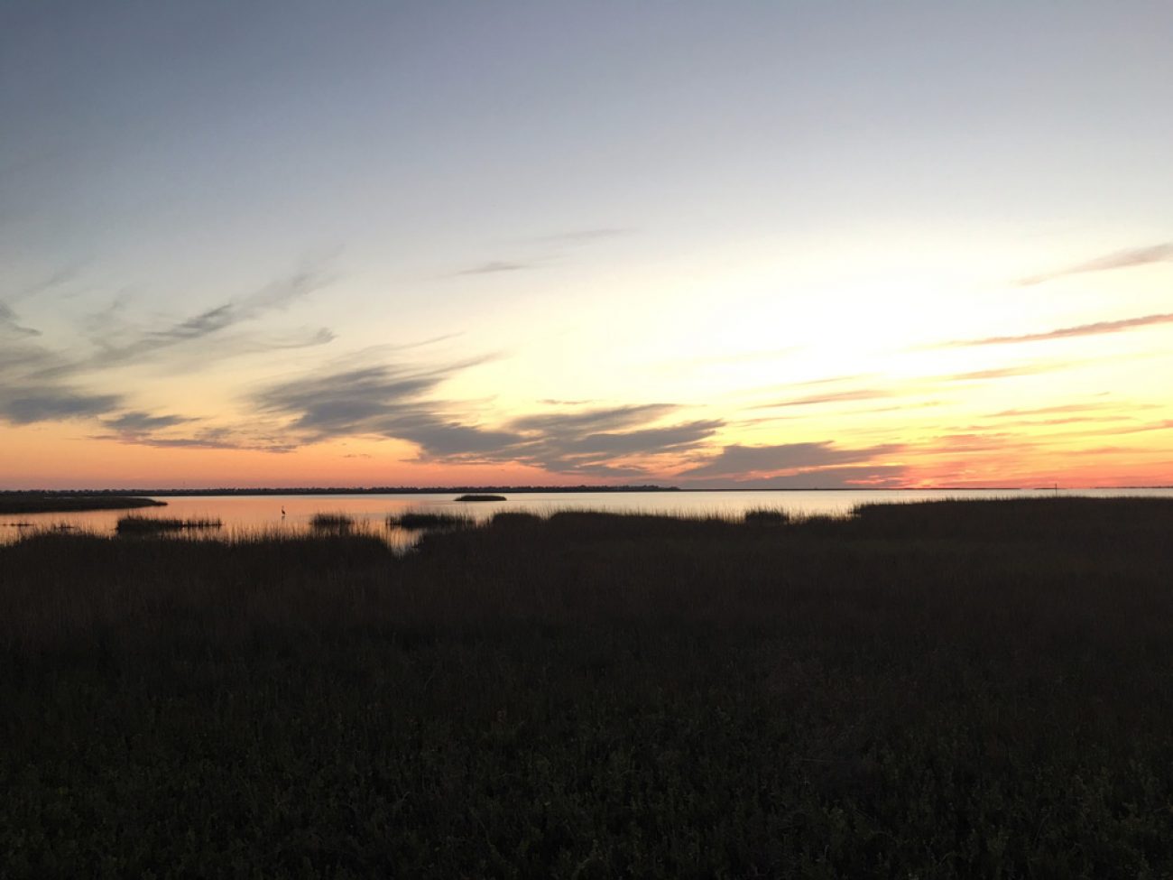 Sunset at Galveston