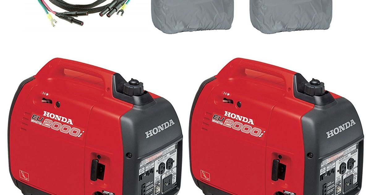 Honda EU2000i 2000W Generator set with Inverter Silver Cover