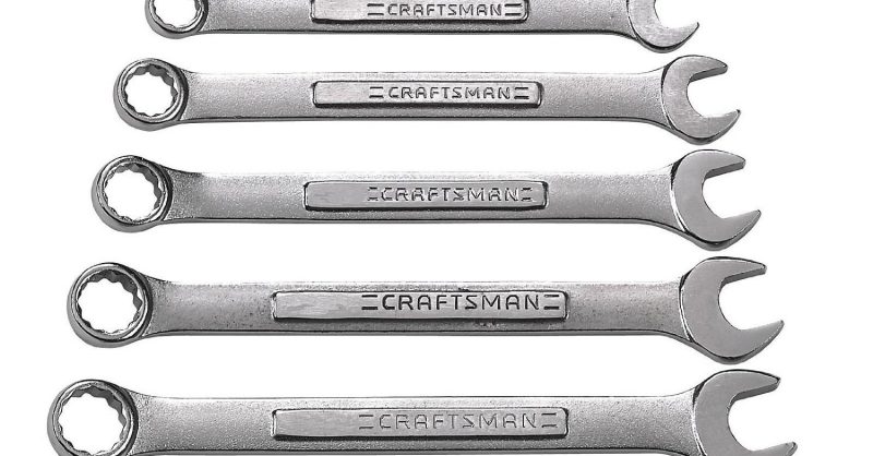 Craftsman 8 pc Standard Combination Wrench Set Tiny Shiny Shop Tiny Shiny Home