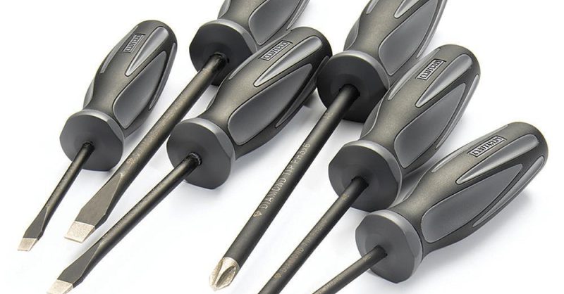 Craftsman flat deals head screwdriver set