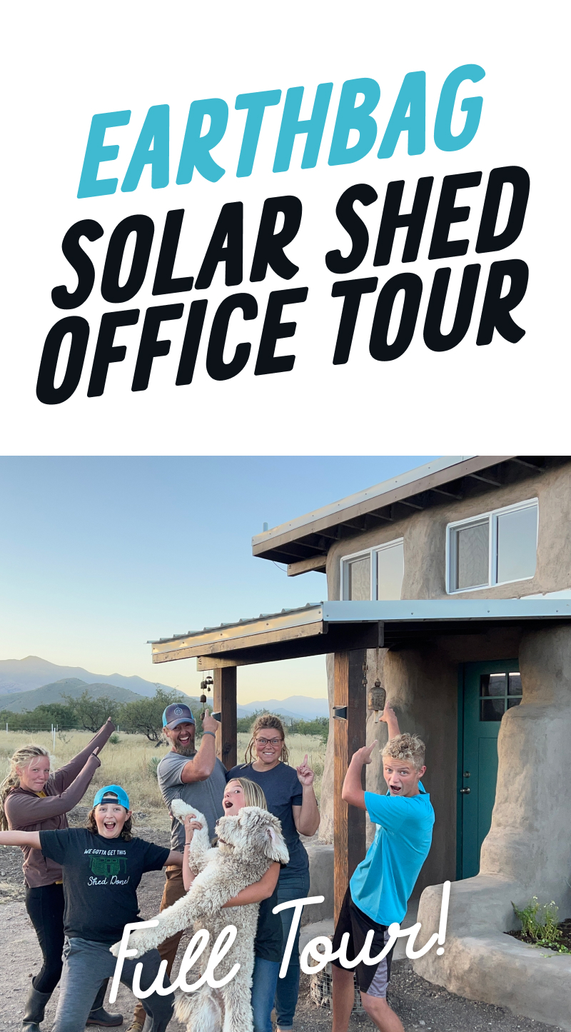 Solar shed tour pinterest