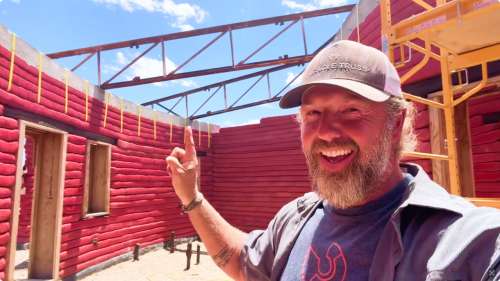 Our Biggest FEAR After the Bond Beam: Setting the BAR JOISTS